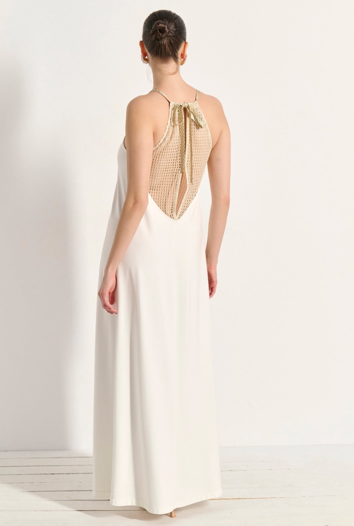 Maxi dress off-white