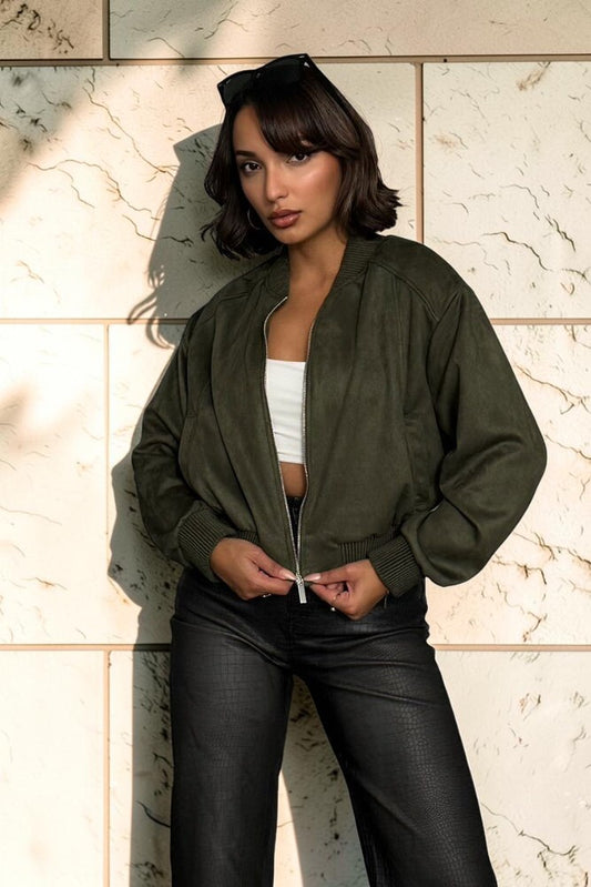 Suede jacket