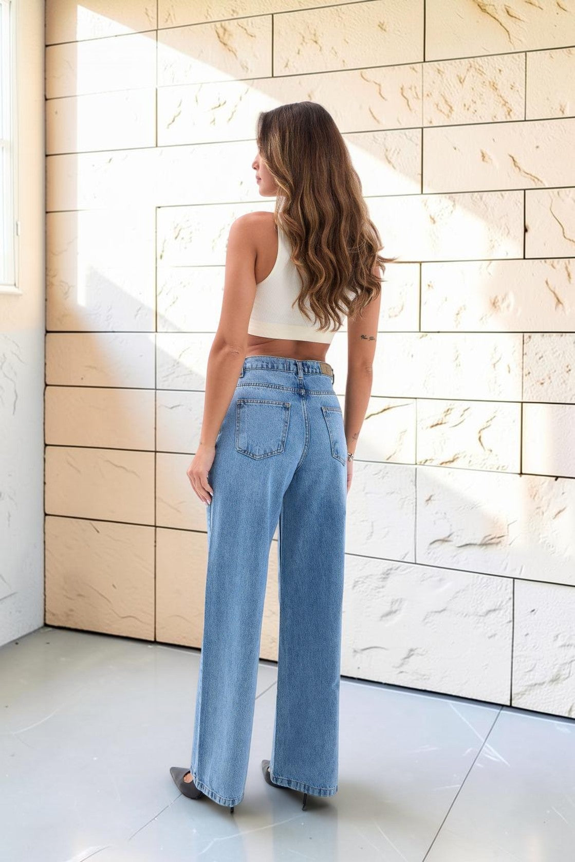 Blue Mom Jeans