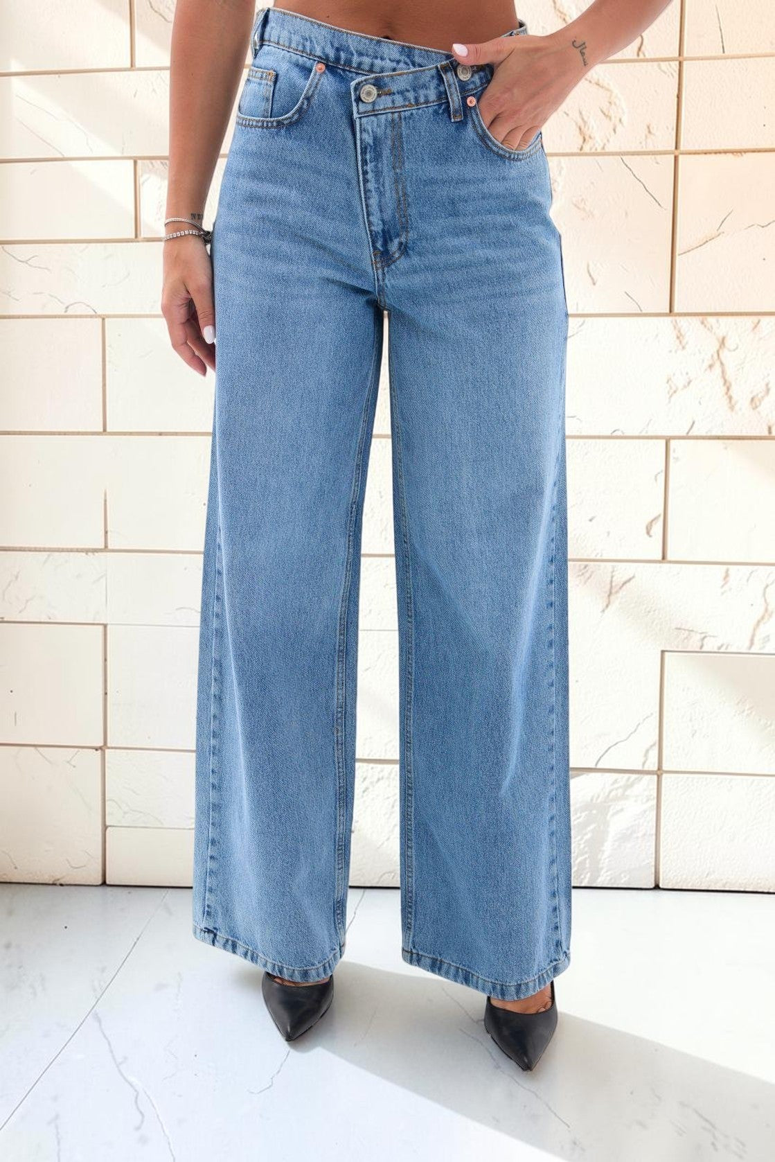 Blue Mom Jeans