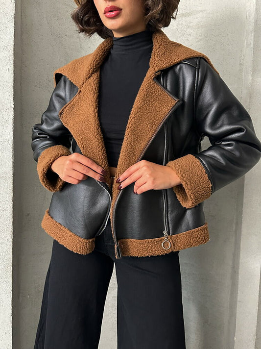 Leather jacket