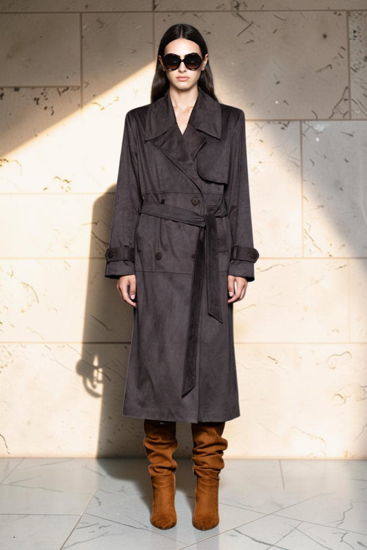 Nadia Suede Coat