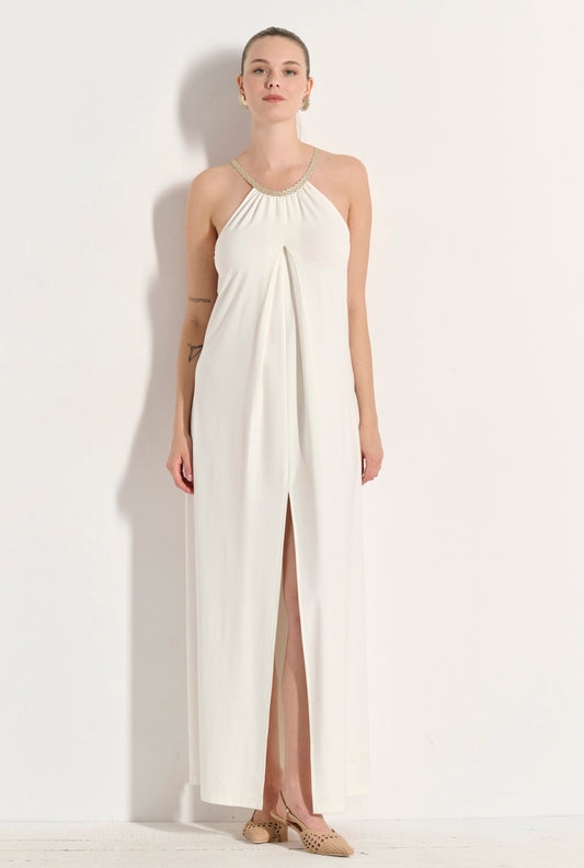 Maxi dress off-white