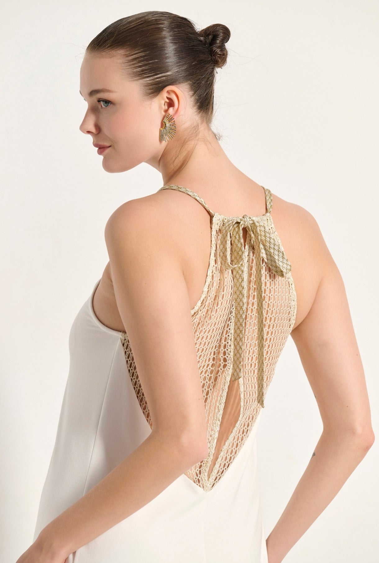 Maxi dress off-white