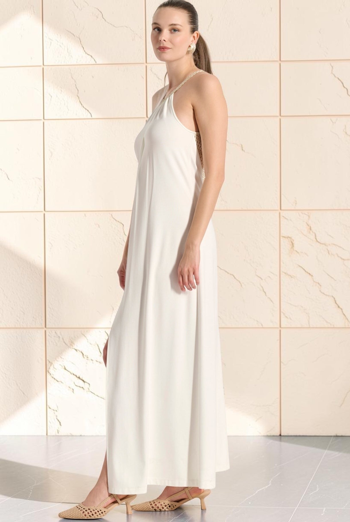 Maxi Dress off-white