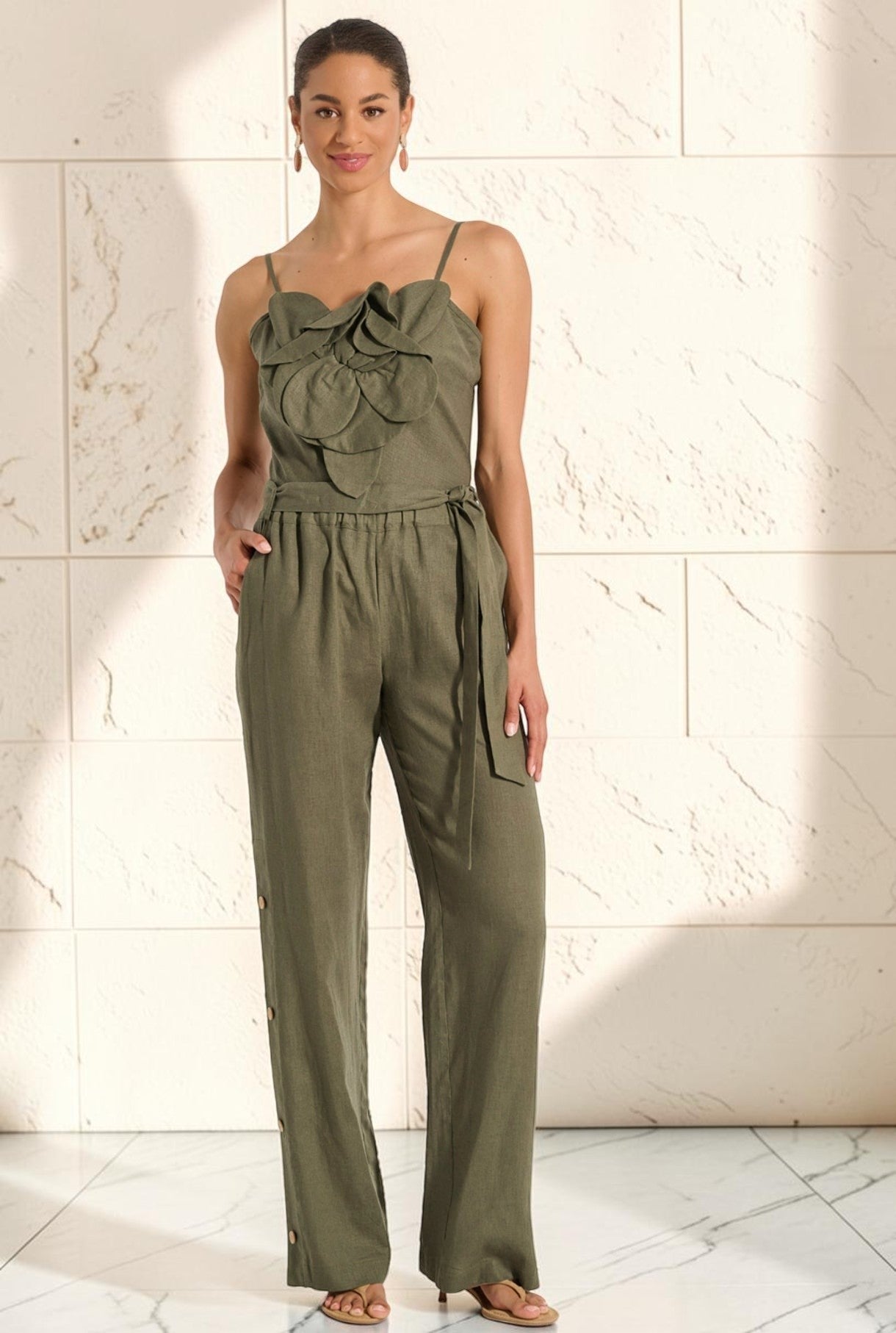 Wide Leg Trousers