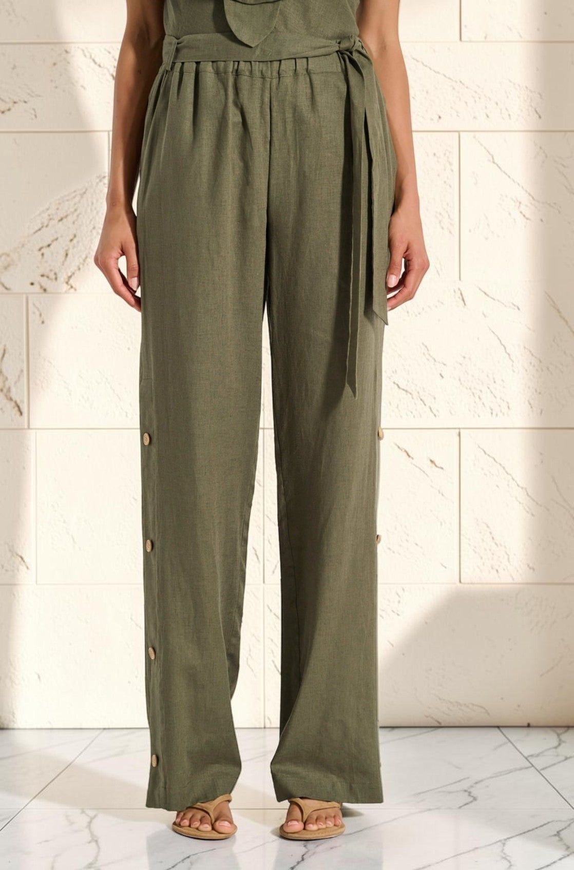 Wide Leg Trousers