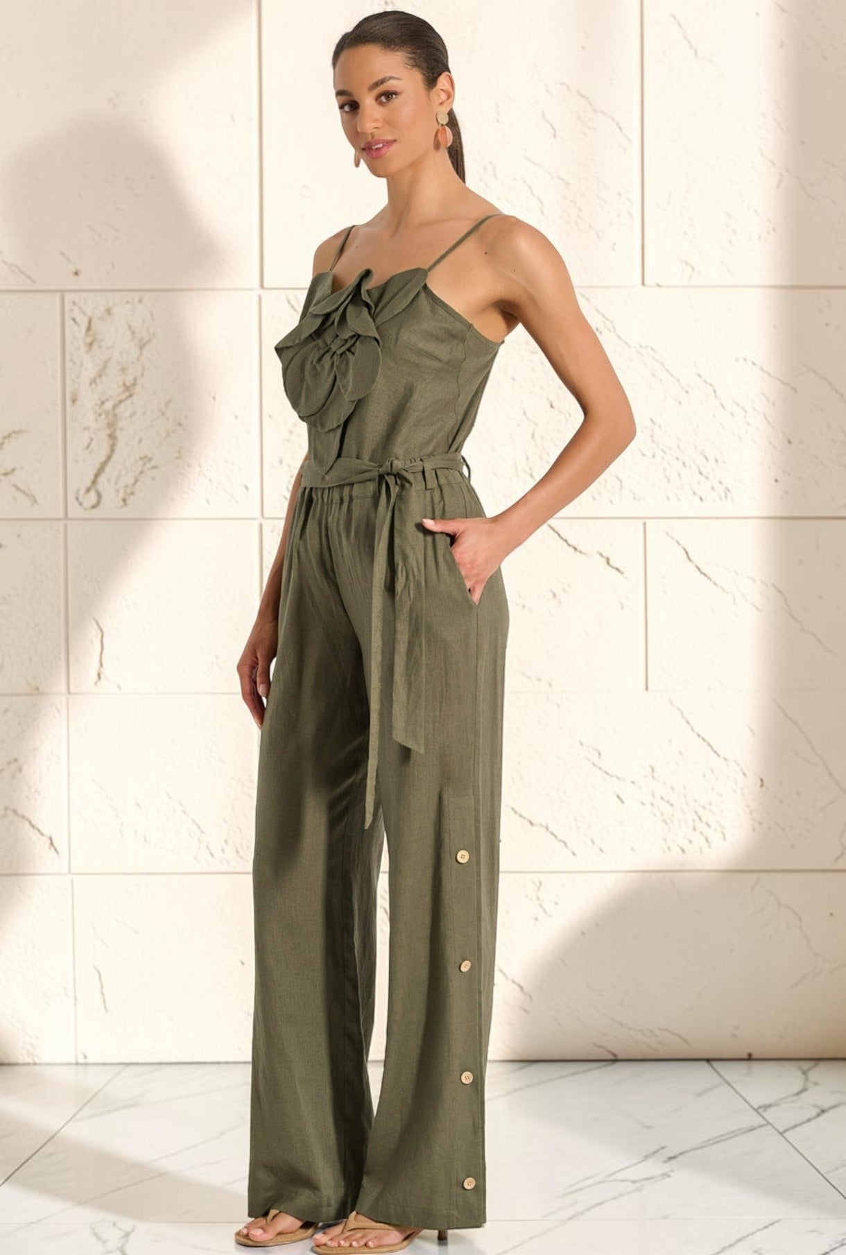 Wide Leg Trousers