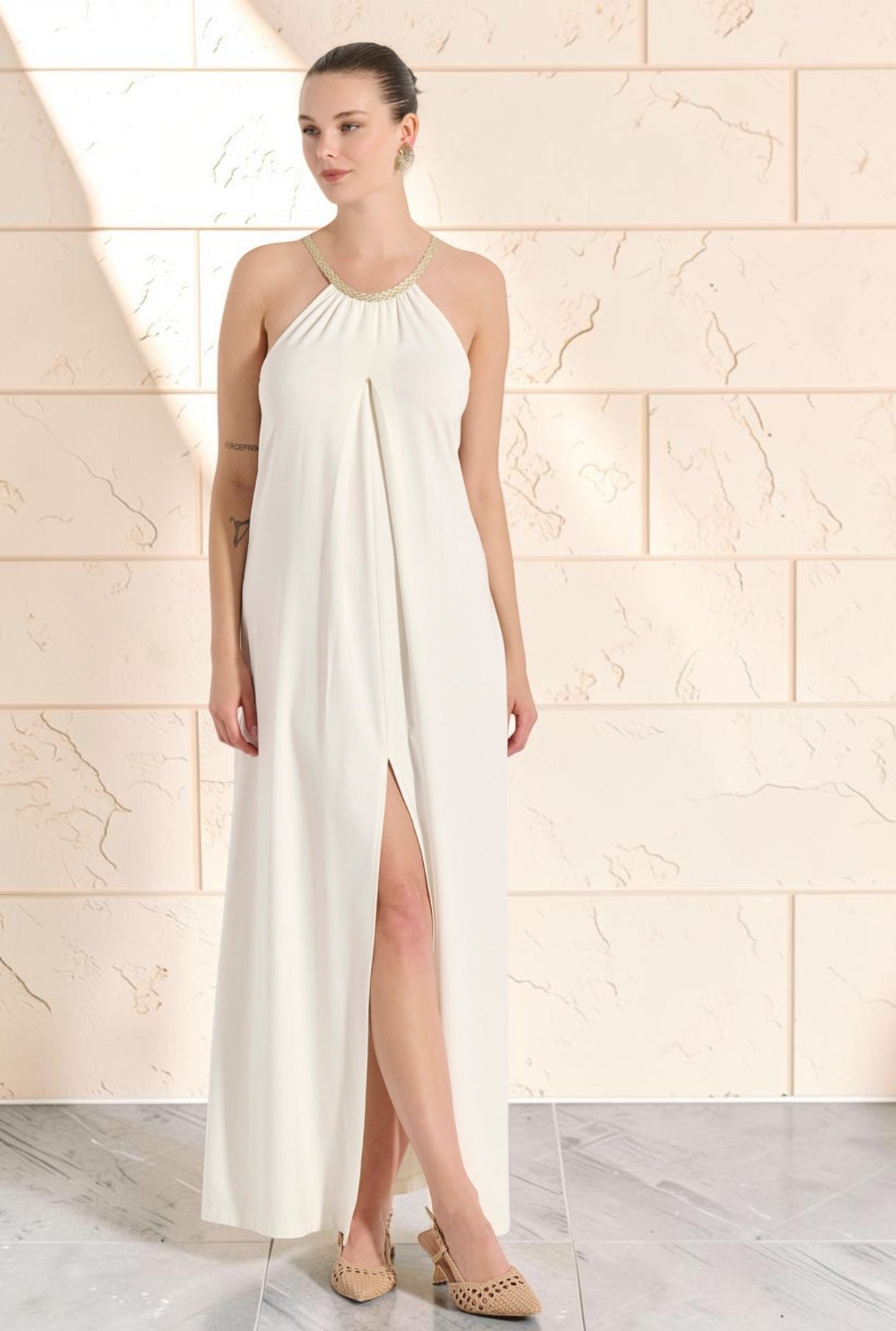 Maxi Dress off-white