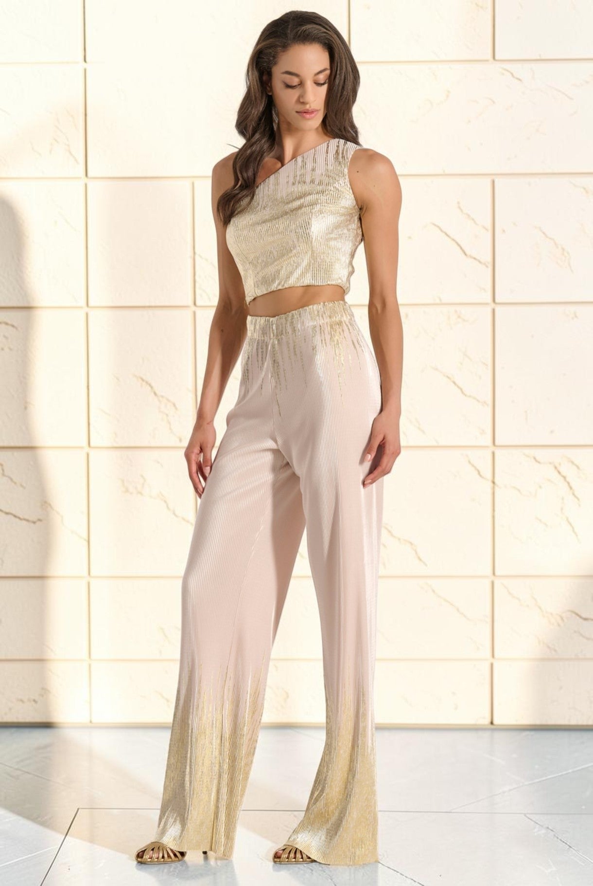 Wide Leg Trousers