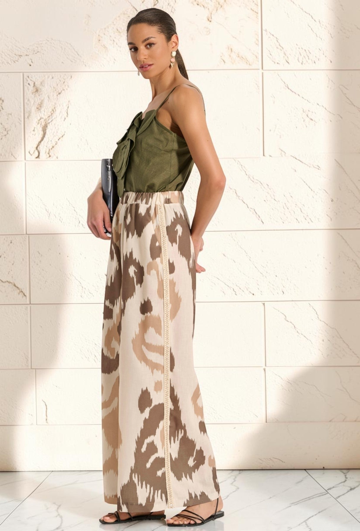 Wide Leg Trousers