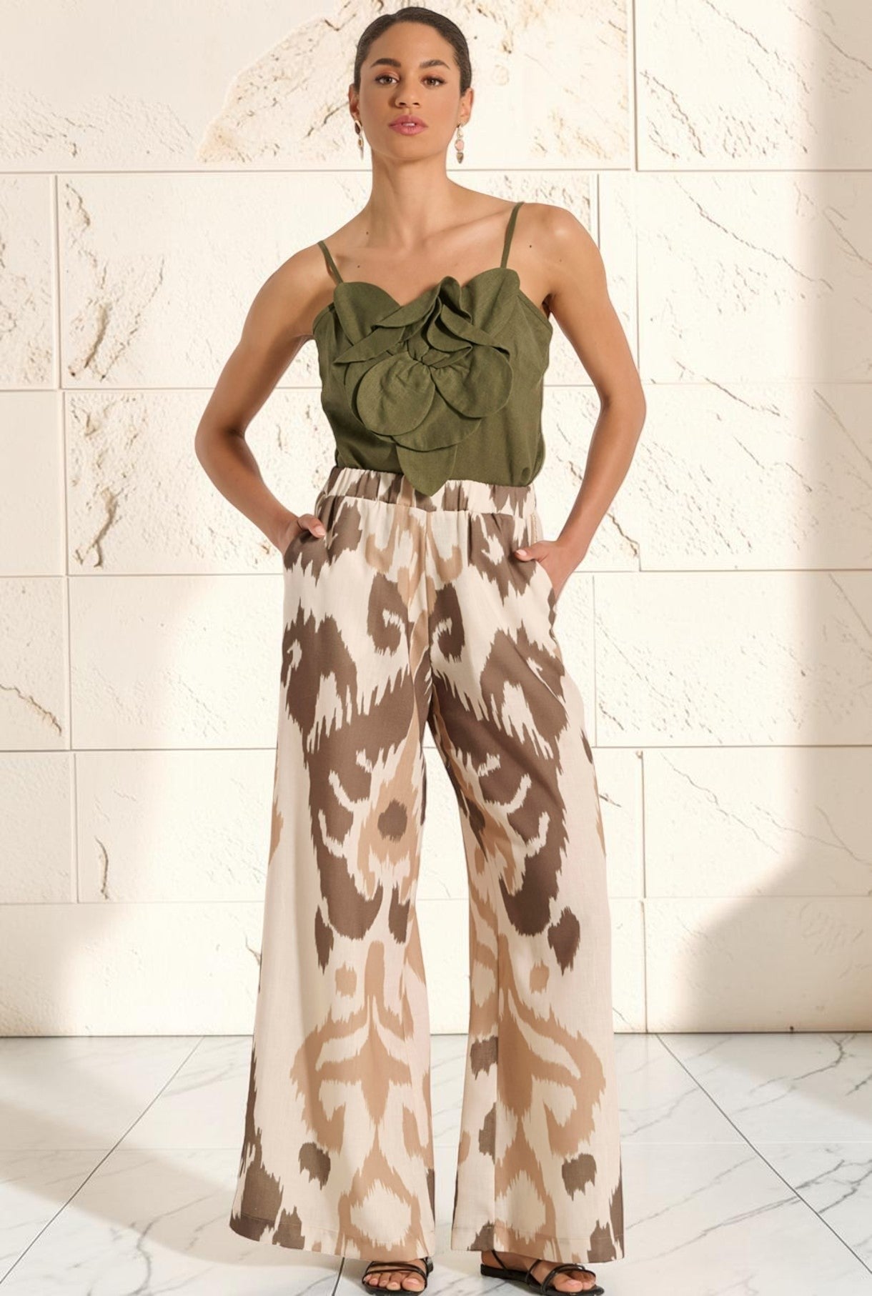 Wide Leg Trousers