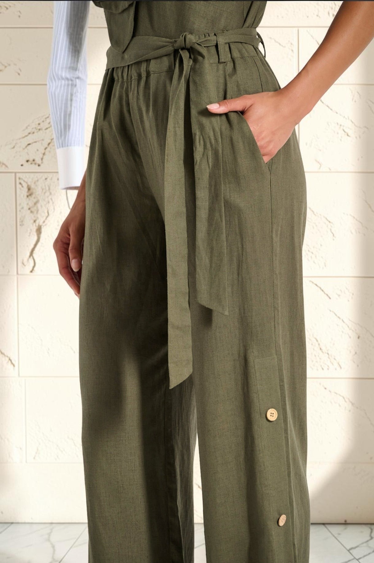 Wide Leg Trousers