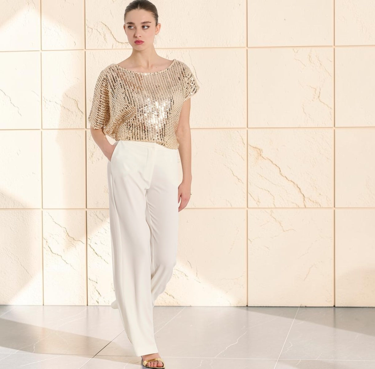 Wide Leg Trousers
